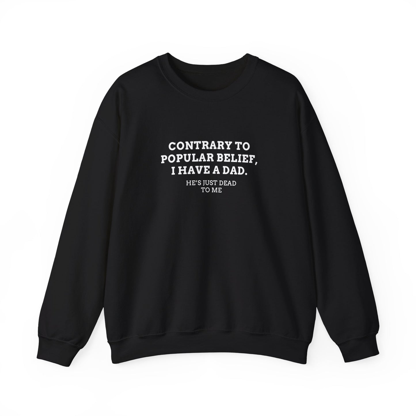 Popular Belief Dad Crewneck