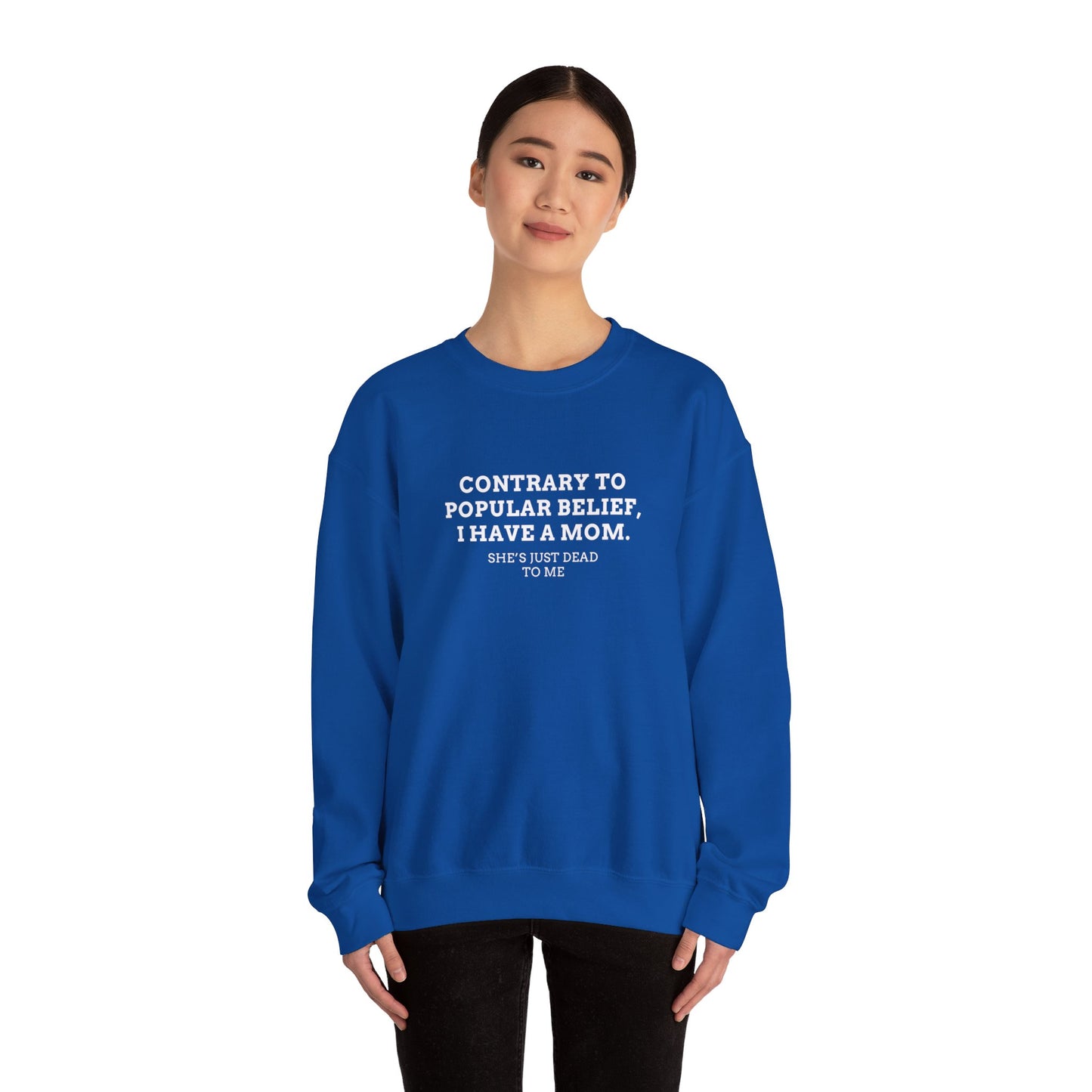 Popular Belief Mom Crewneck