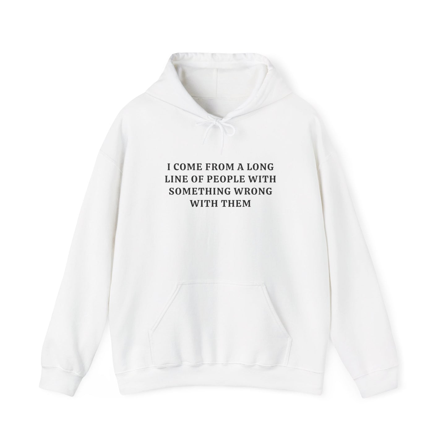 Long Line of People Hoodie