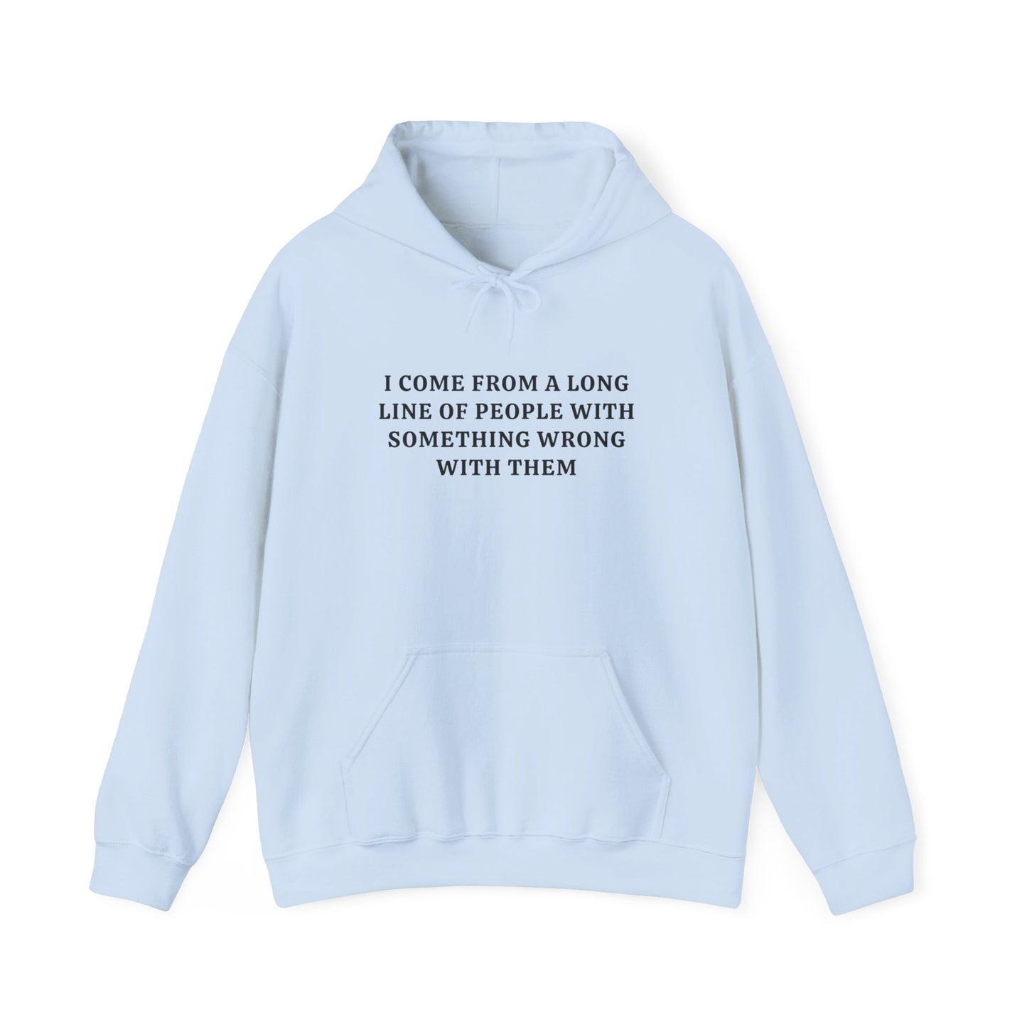 Long Line of People Hoodie