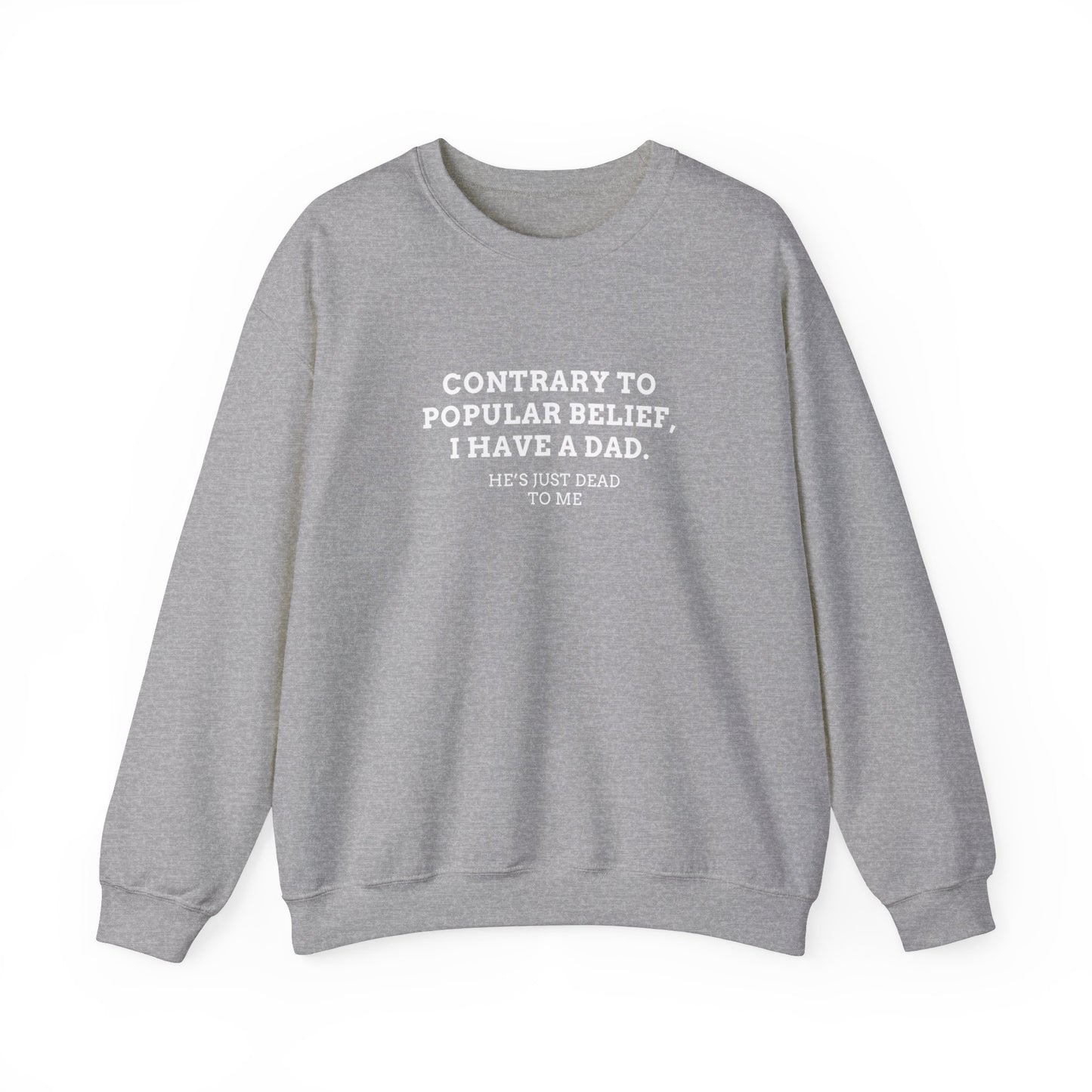 Popular Belief Dad Crewneck