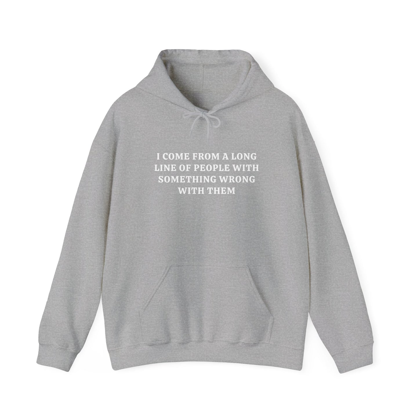 Long Line of People Hoodie