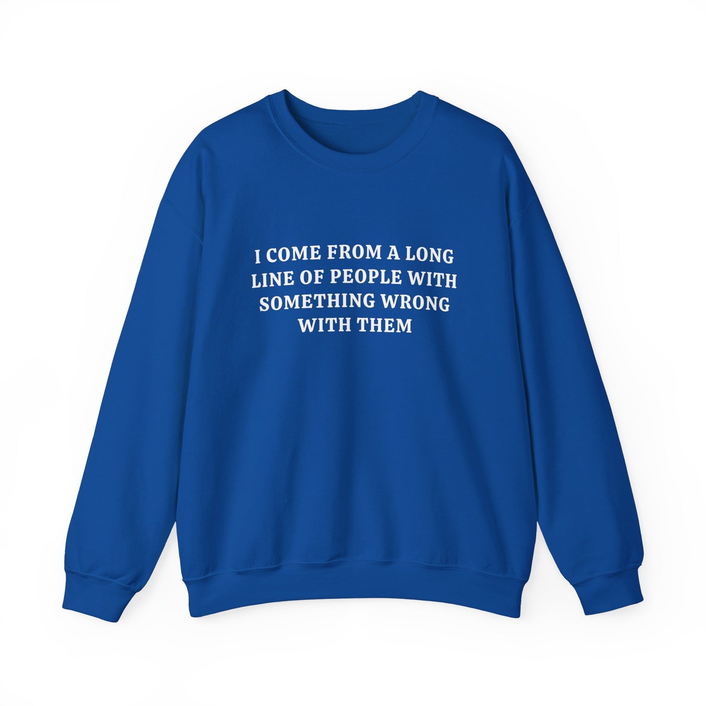 Long Line of People Crewneck