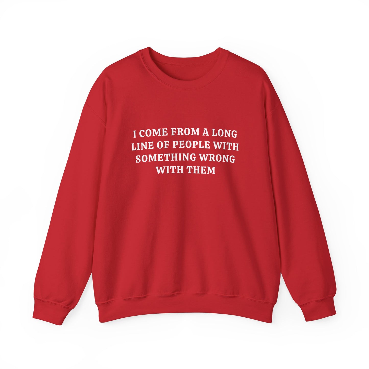 Long Line of People Crewneck