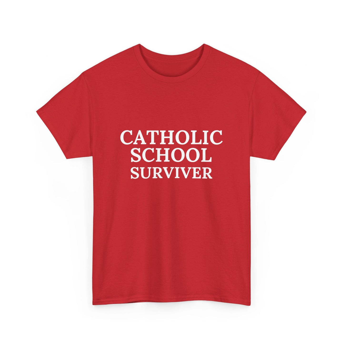 Catholic School Surviver Tee