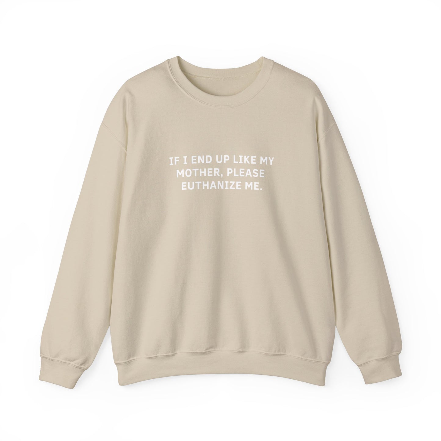 Euthanize me Crewneck