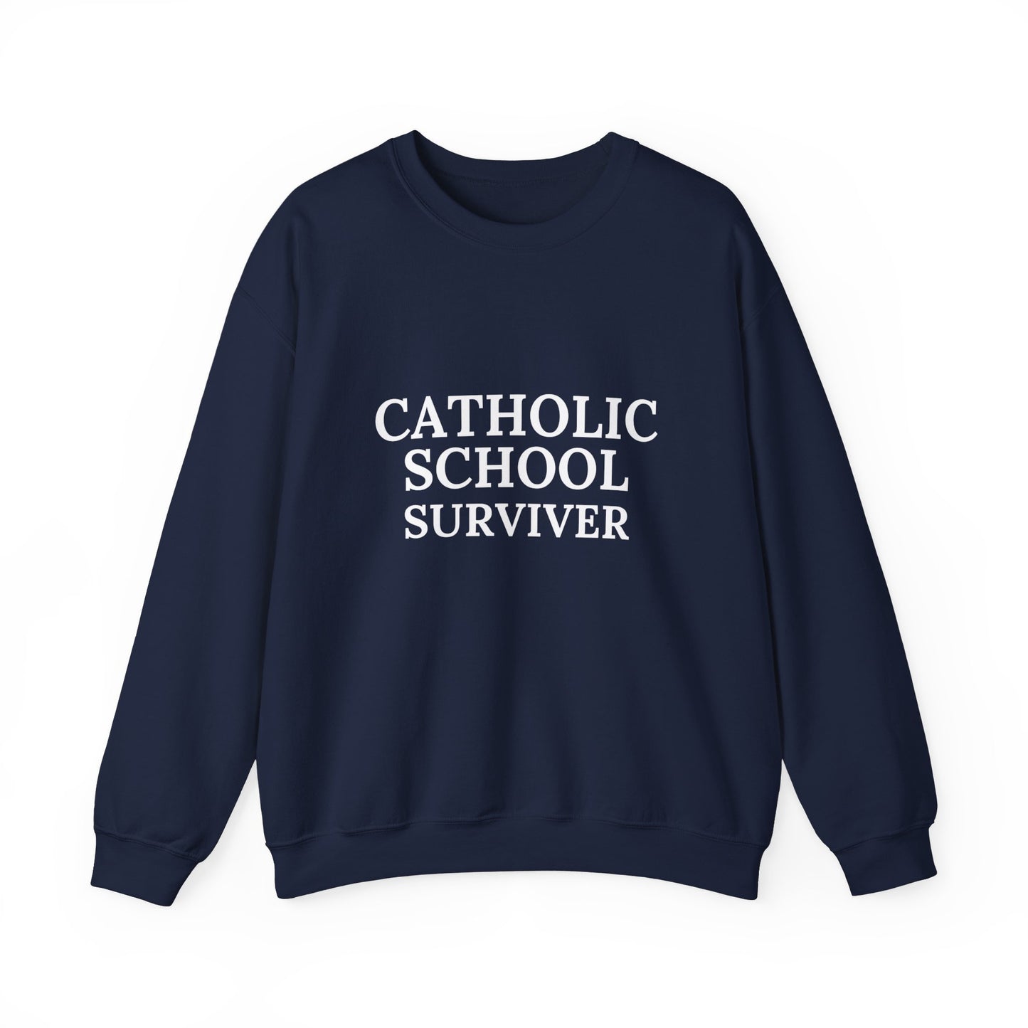 Catholic School Surviver Crewneck