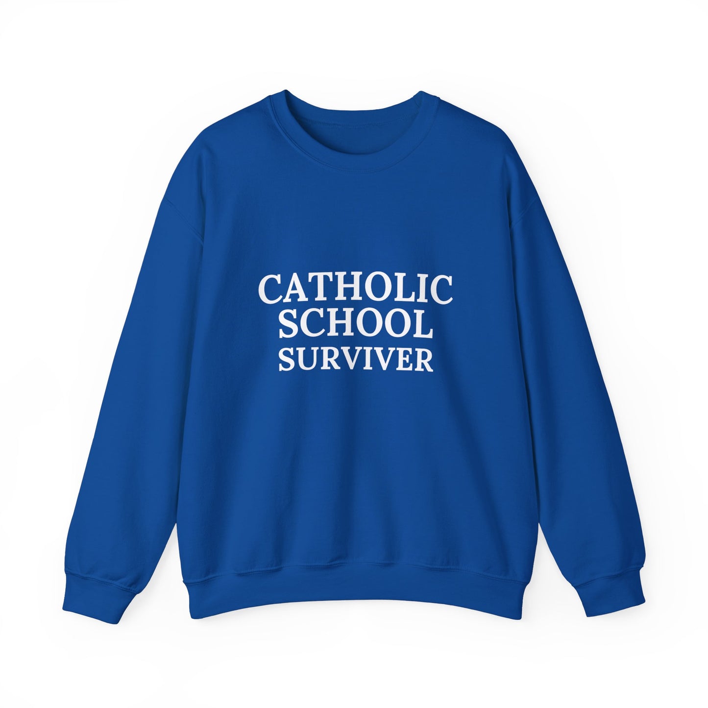 Catholic School Surviver Crewneck