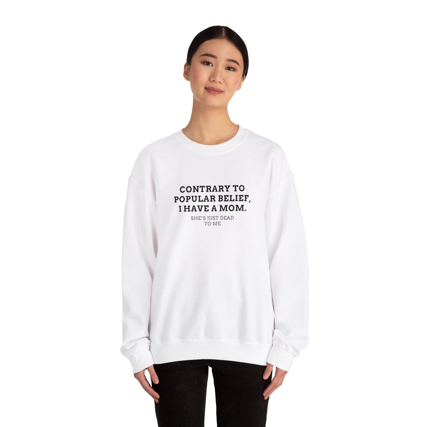 Popular Belief Mom Crewneck