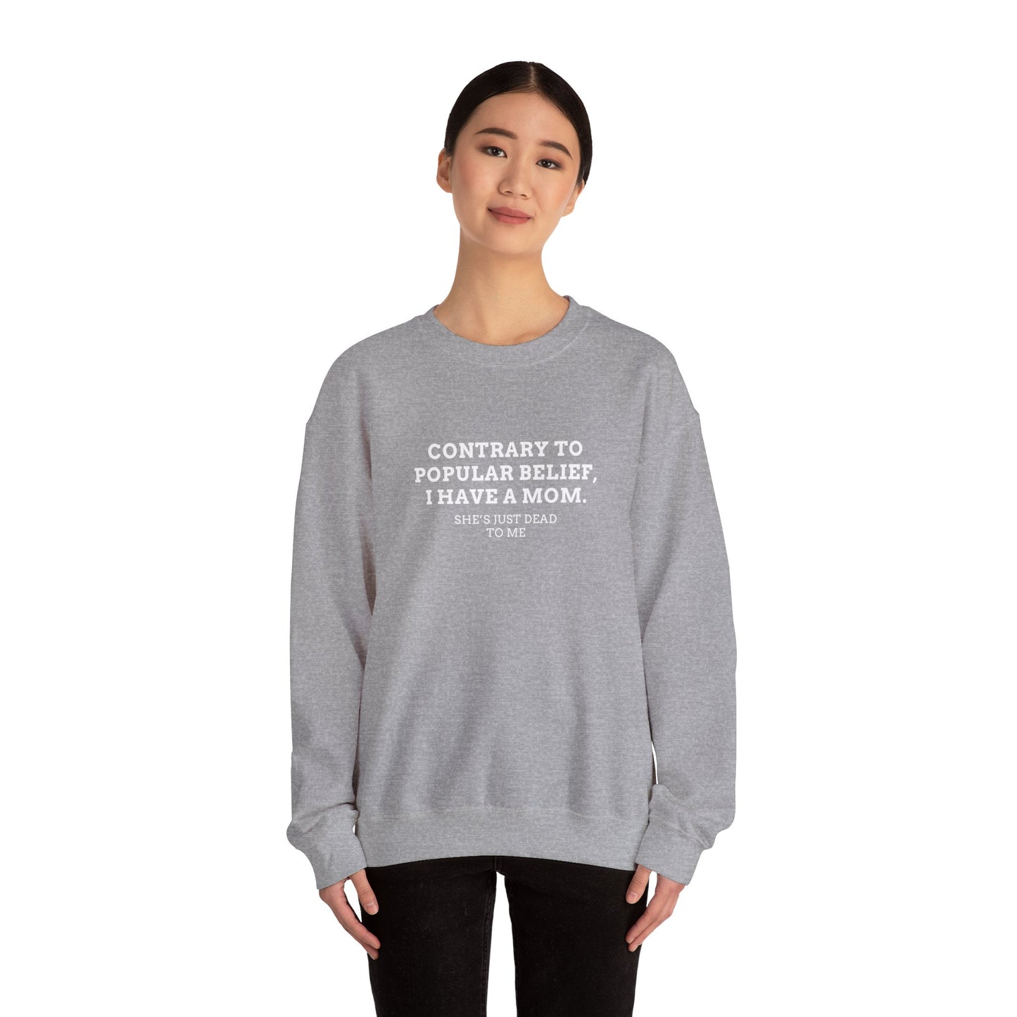 Popular Belief Mom Crewneck