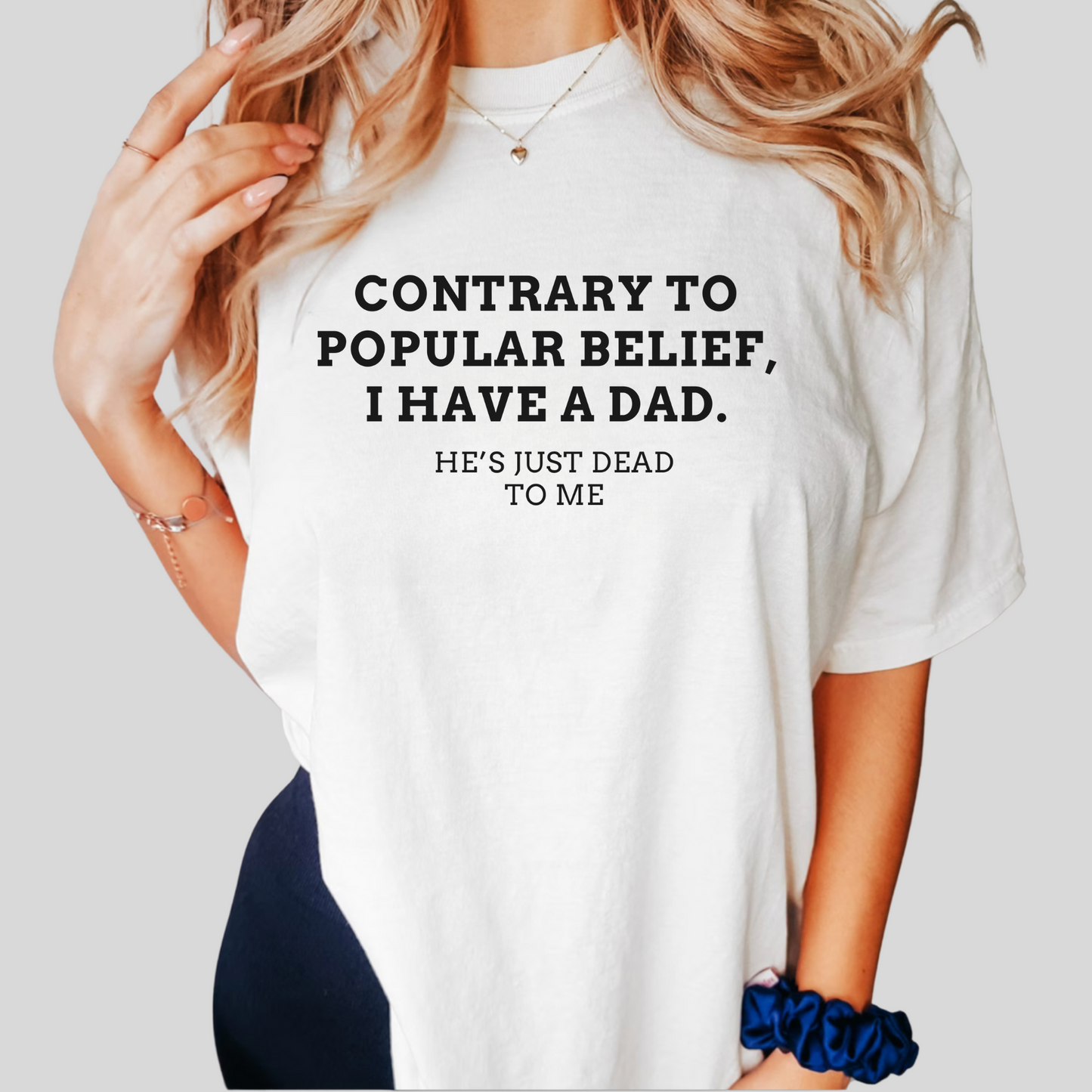 Popular Belief Dad Tee