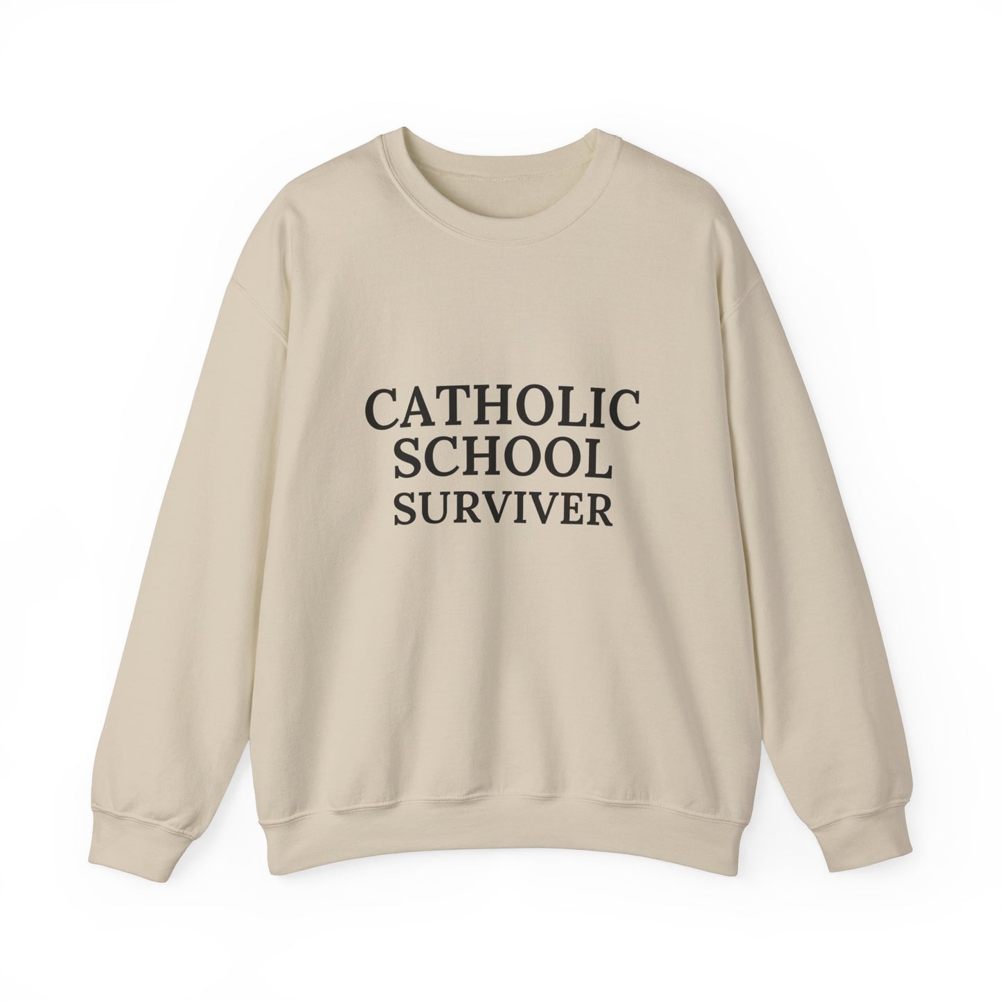 Catholic School Surviver Crewneck