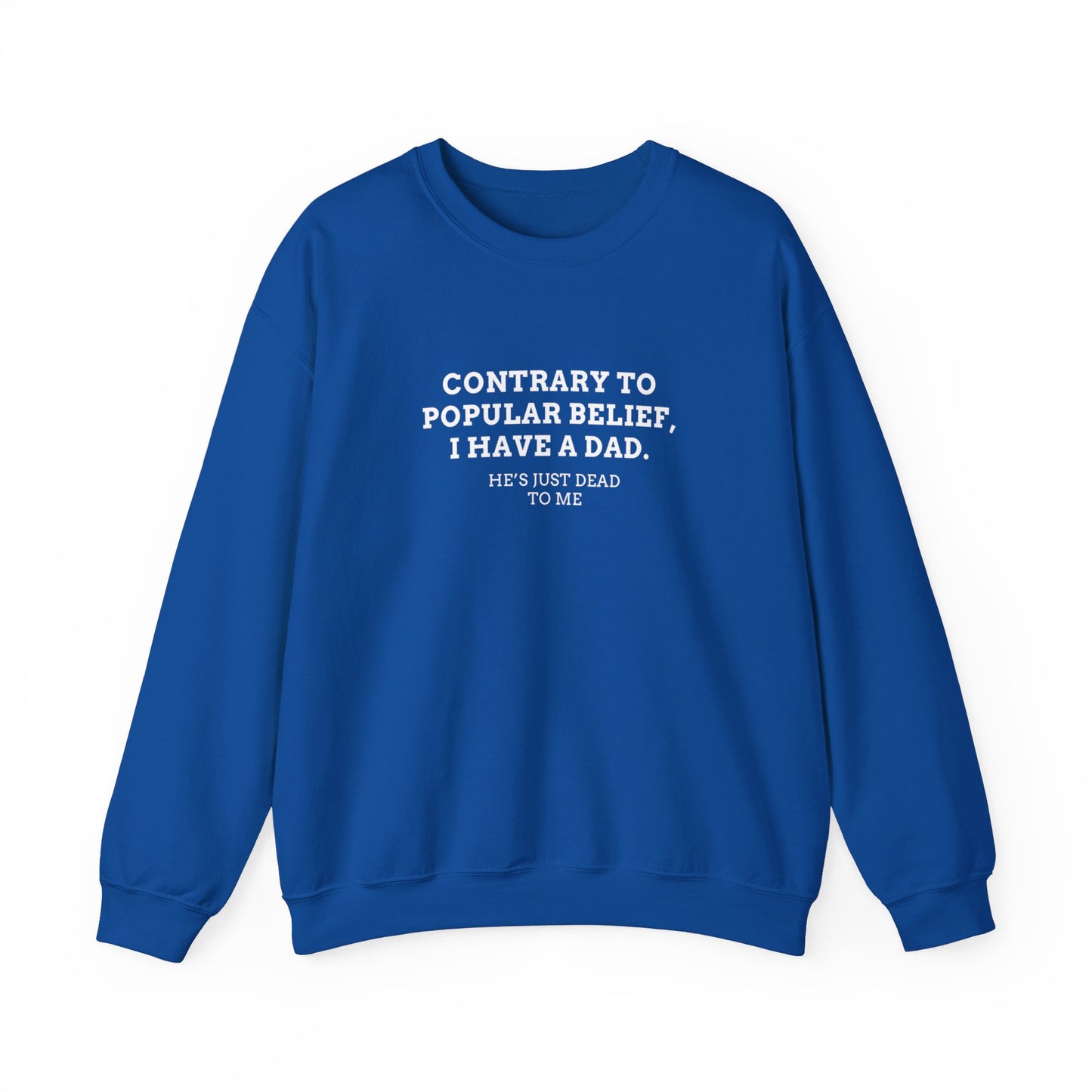 Popular Belief Dad Crewneck