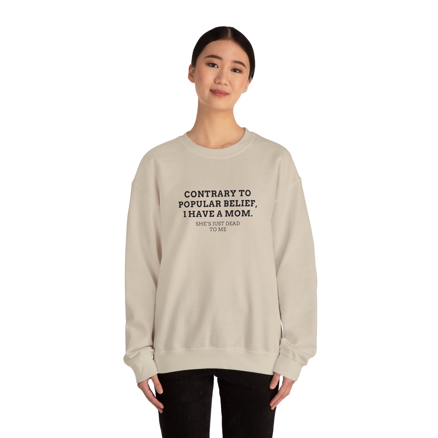 Popular Belief Mom Crewneck