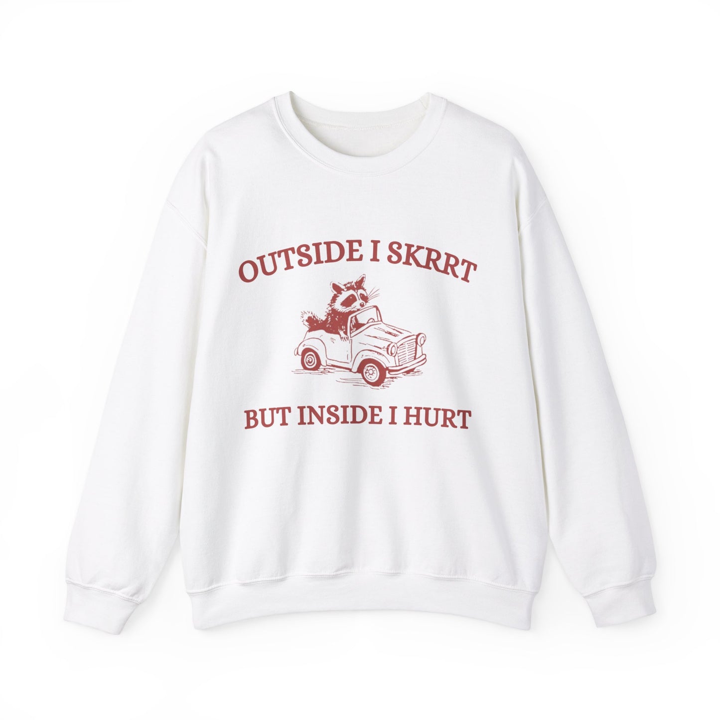 Outside I Skrrrt Crewneck