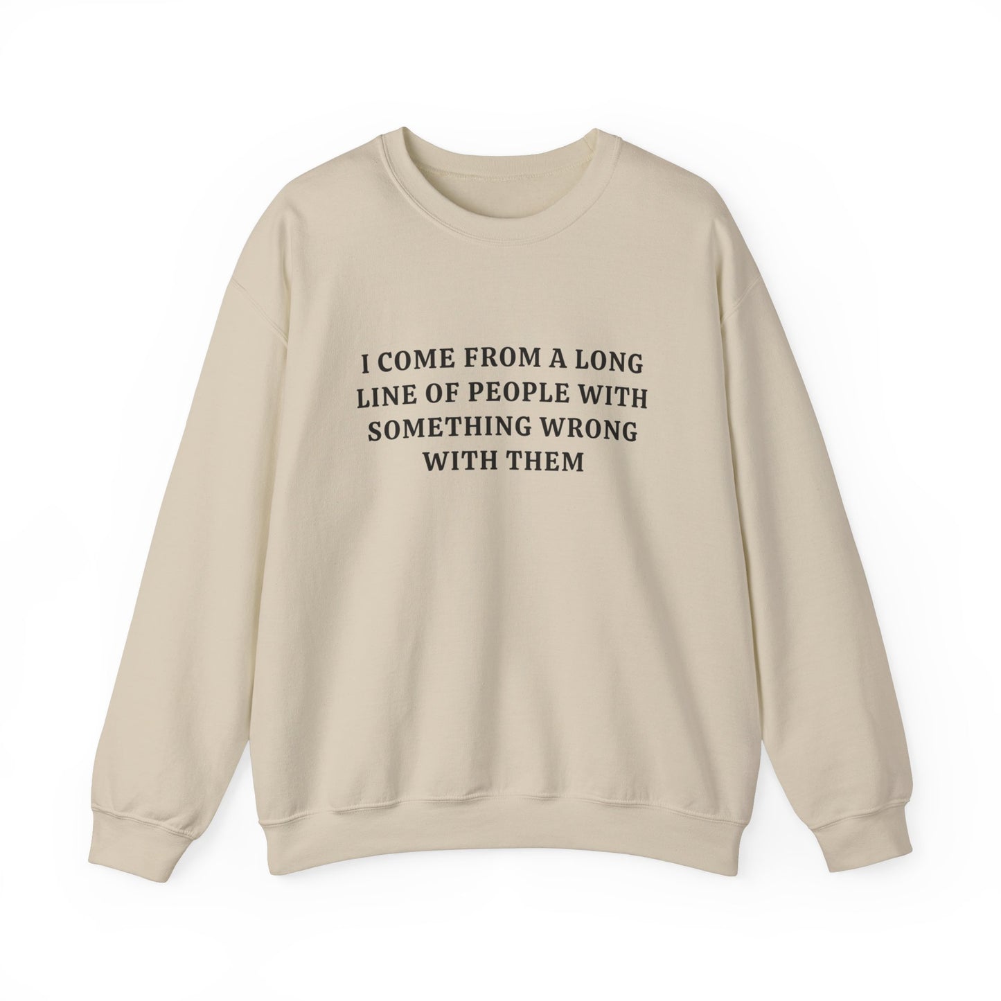 Long Line of People Crewneck