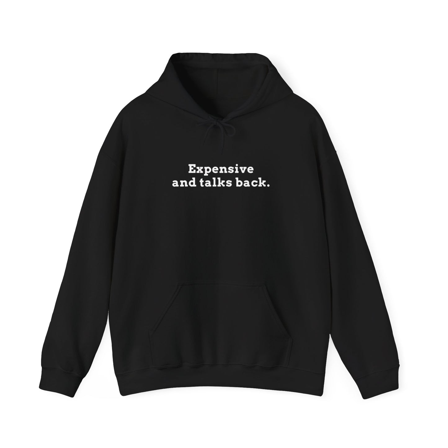 Expensive & Talks Back Hoodie