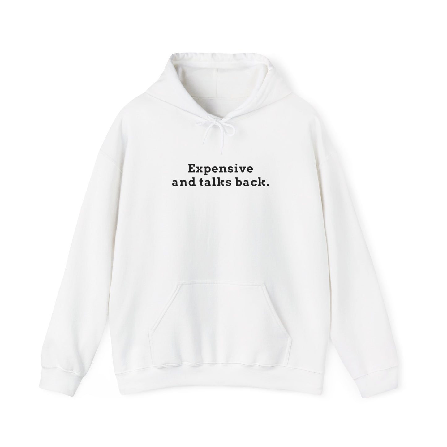 Expensive & Talks Back Hoodie