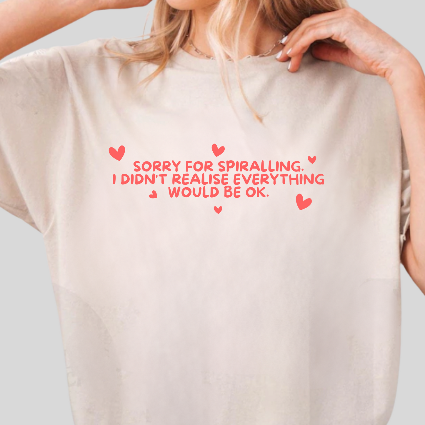 Sorry for Spiralling Tee